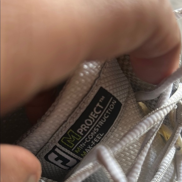 FJ Golf shoesGray and Yellow - Picture 7 of 9